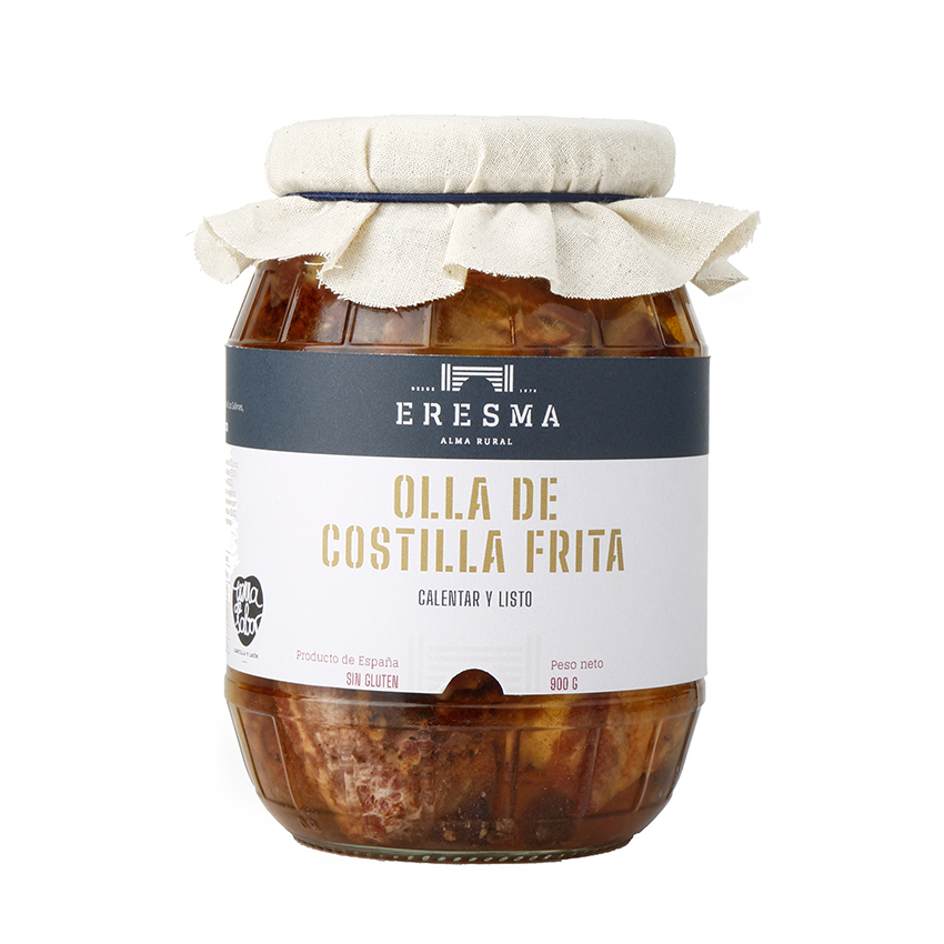 Olla de Costillas Alto Oleico 900gr ERESMA