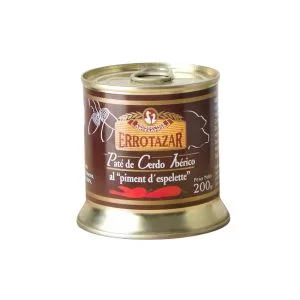 Pate De Cerdo Ibérico ERROTAZAR  lata 200gr