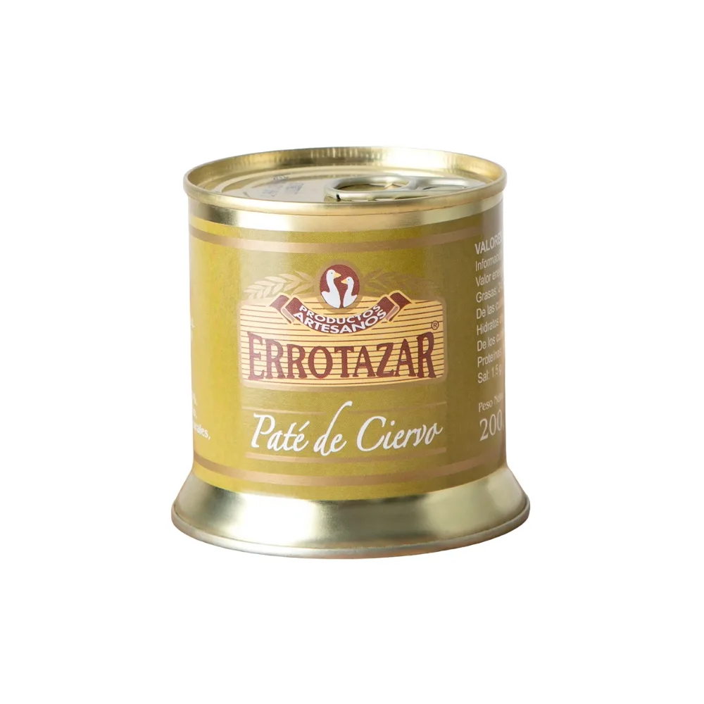 Paté de Ciervo ERROTAZAR lata 200gr