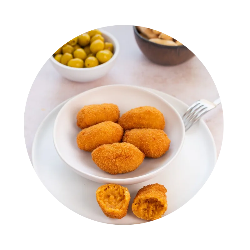 Croquetas Gourmet de Marisco al Ajillo DON VIANDAS