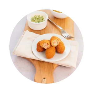 Croquetas Gourmet de Pollo y Jamón  DON VIANDAS