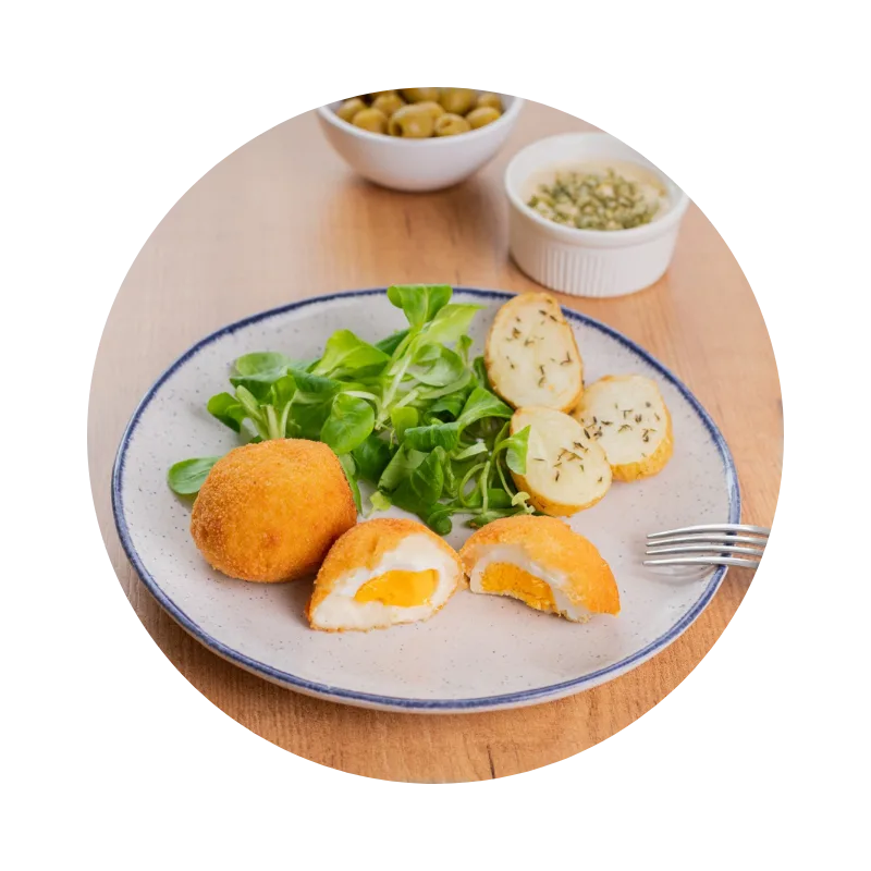 Huevos Bechamel Gourmet DON VIANDAS
