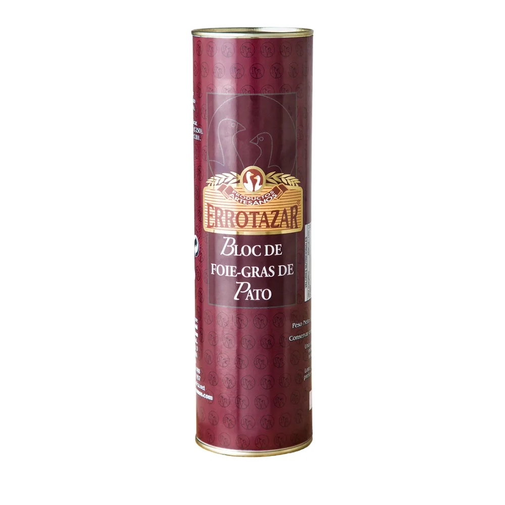 Bloc de Foie-Gras de Pato ERROTAZAR tubo 1kg