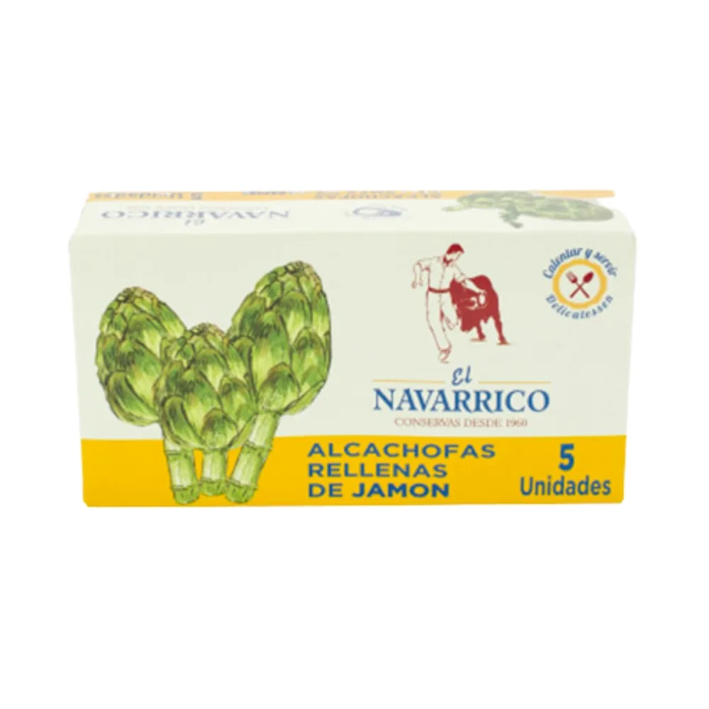 Alcachofas Rellenas de Jamón El Navarrico