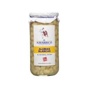 Alubias Blancas El Navarrico 720ml