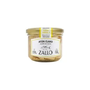 Atun Claro en Aceite de Oliva Zallo 220gr