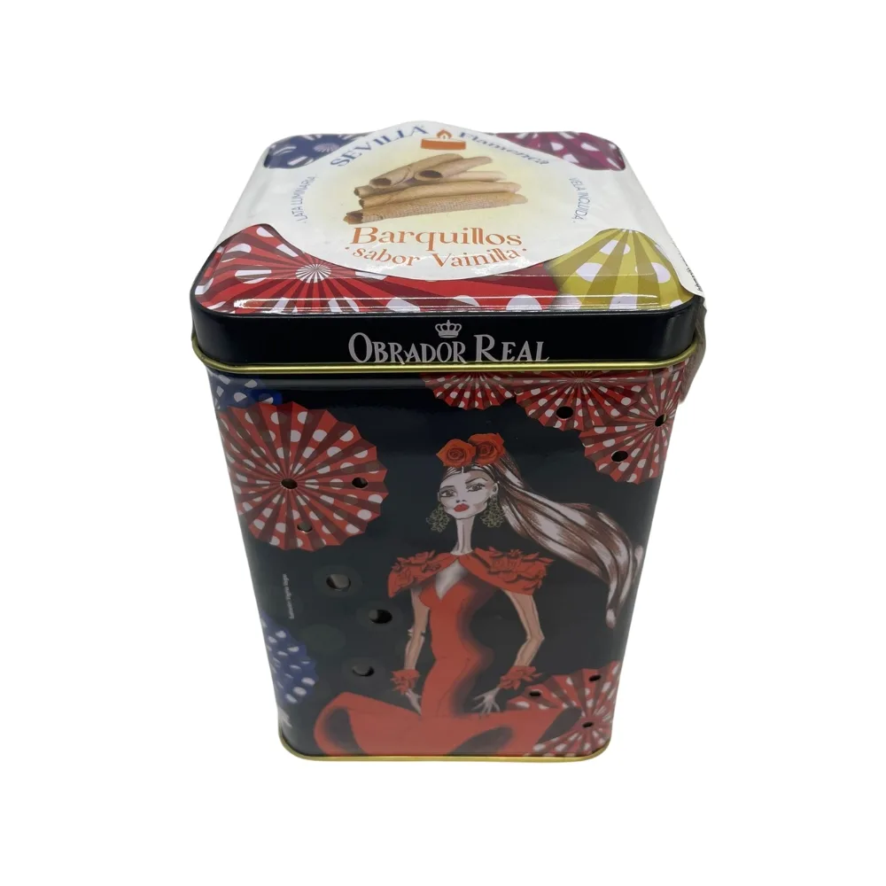 Barquillos Sabor Vainilla Edición Moda Flamenca Obrador Real 140gr