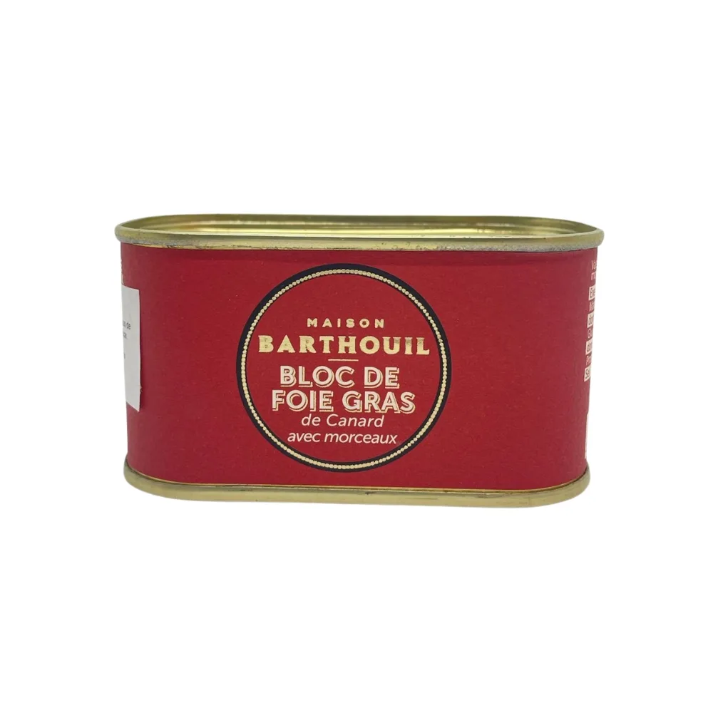 Bloc de Foie Gras de Pato con Trozos Barthouil 130gr