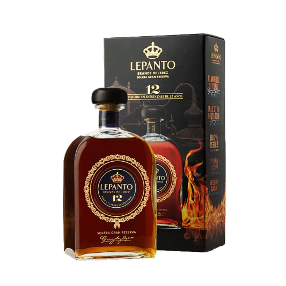 Brandy Lepanto 12 Años 70 cl