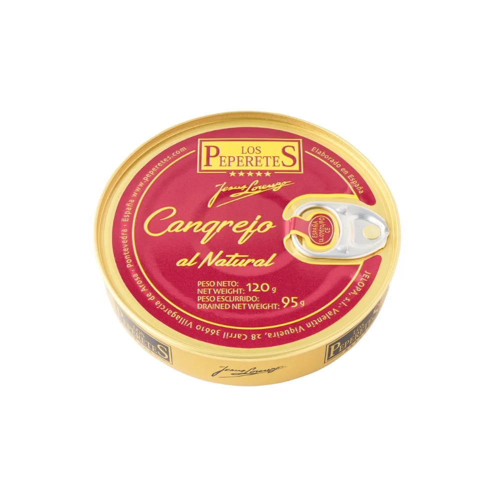 Cangrejo al Natural Los Peperetes 120gr