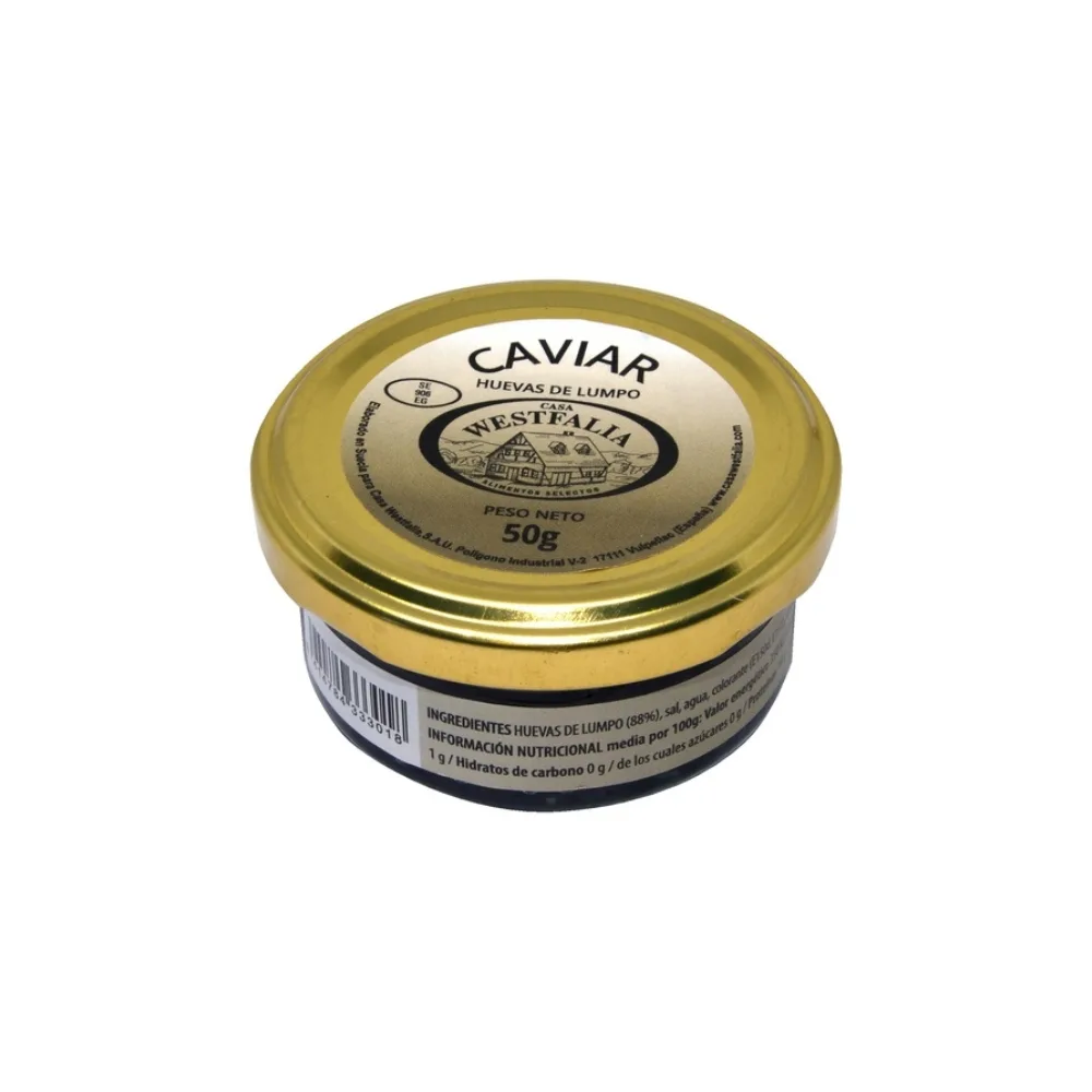 Caviar Huevas de Lumpo Westfalia 50gr