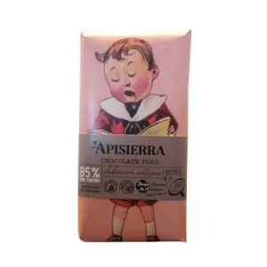 Chocolate Puro 85% Apisierra 115gr