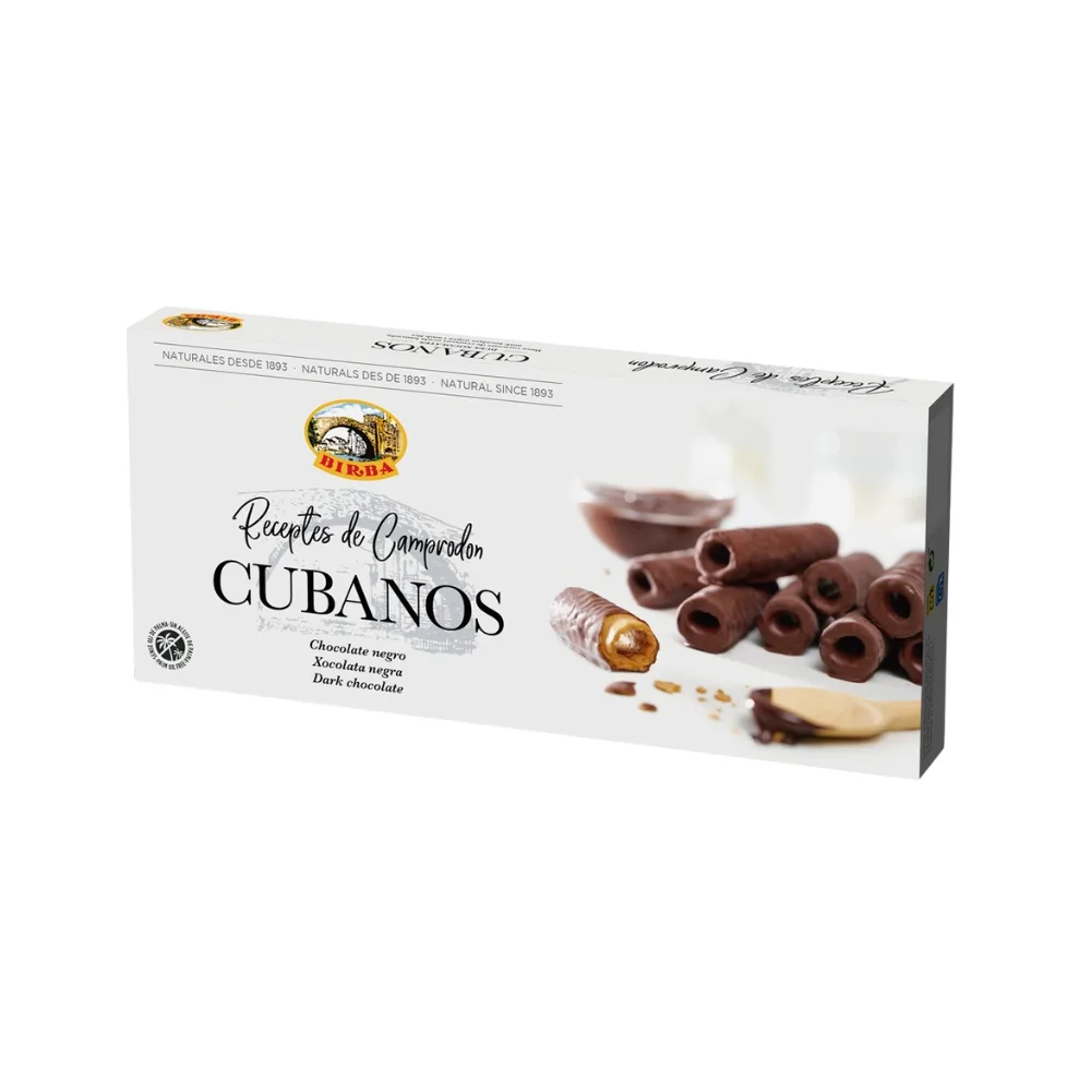 Cubanos de Chocolate Negro Birba 120gr