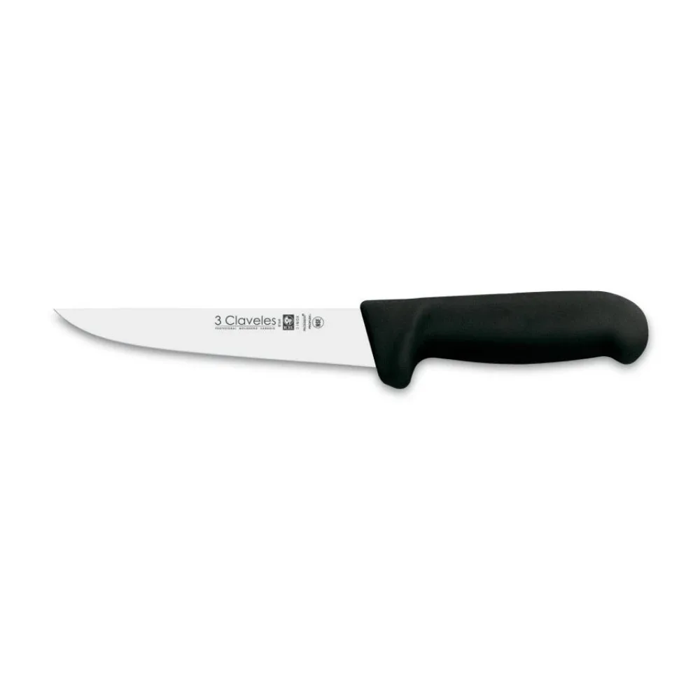Cuchillo para Deshuesar Ancho Proflex Negro 3 Claveles