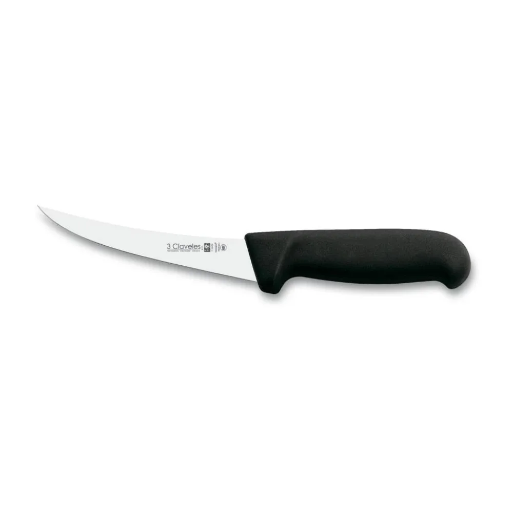 Cuchillo para Deshuesar Curvo Flexible Proflex Negro