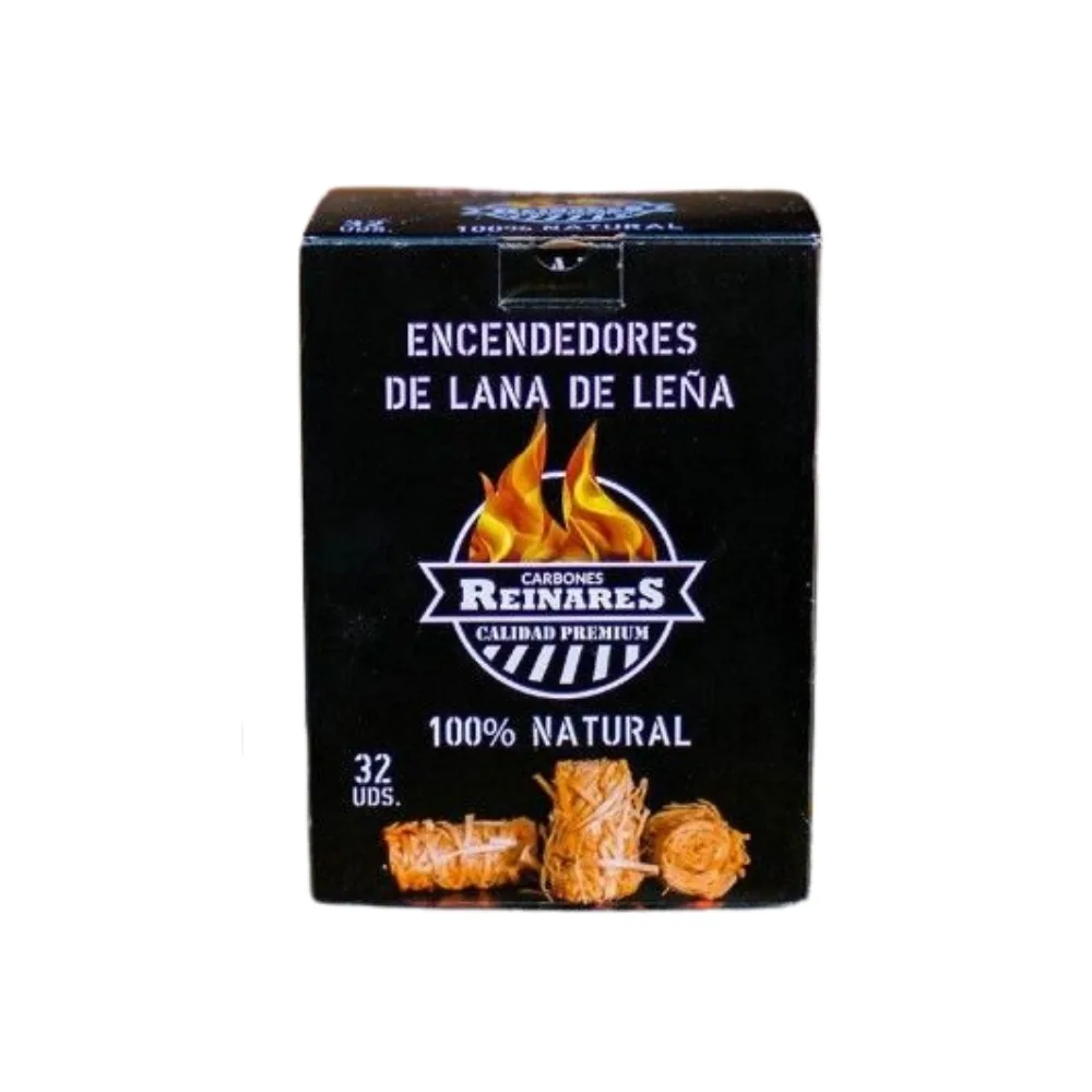 Encendedores de Lana de Leña Reinares 32uds