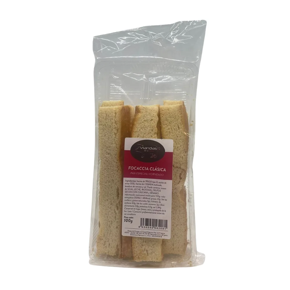 Focaccia Clásica Viandas de la Sierra 100gr