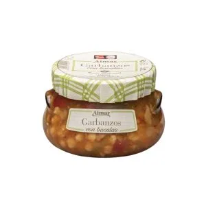 Garbanzos con Bacalao Aimar 600gr