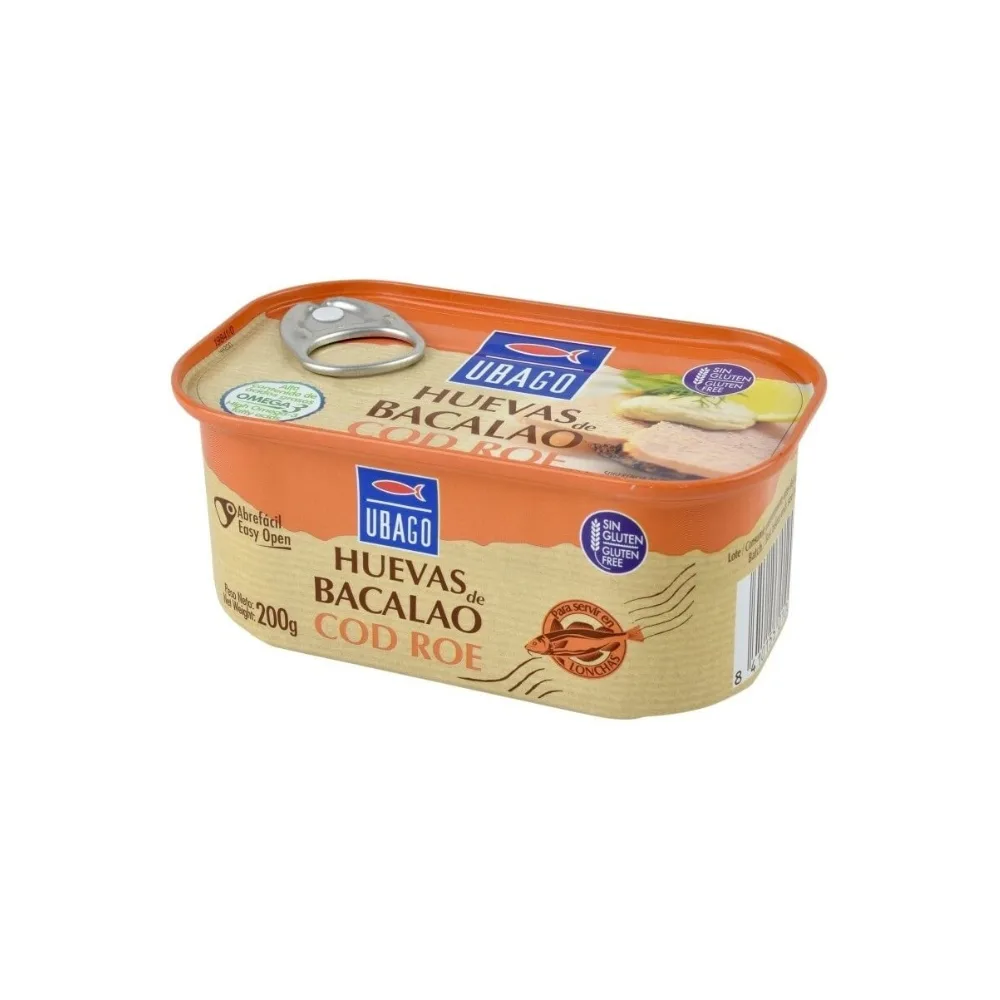 Huevas de Bacalao Ubago 200gr