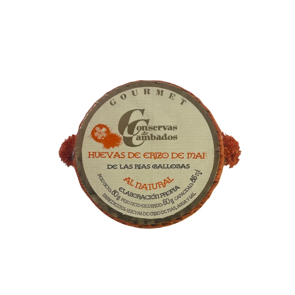 Huevas de Erizo de Mar al Natural Cambados 85ml
