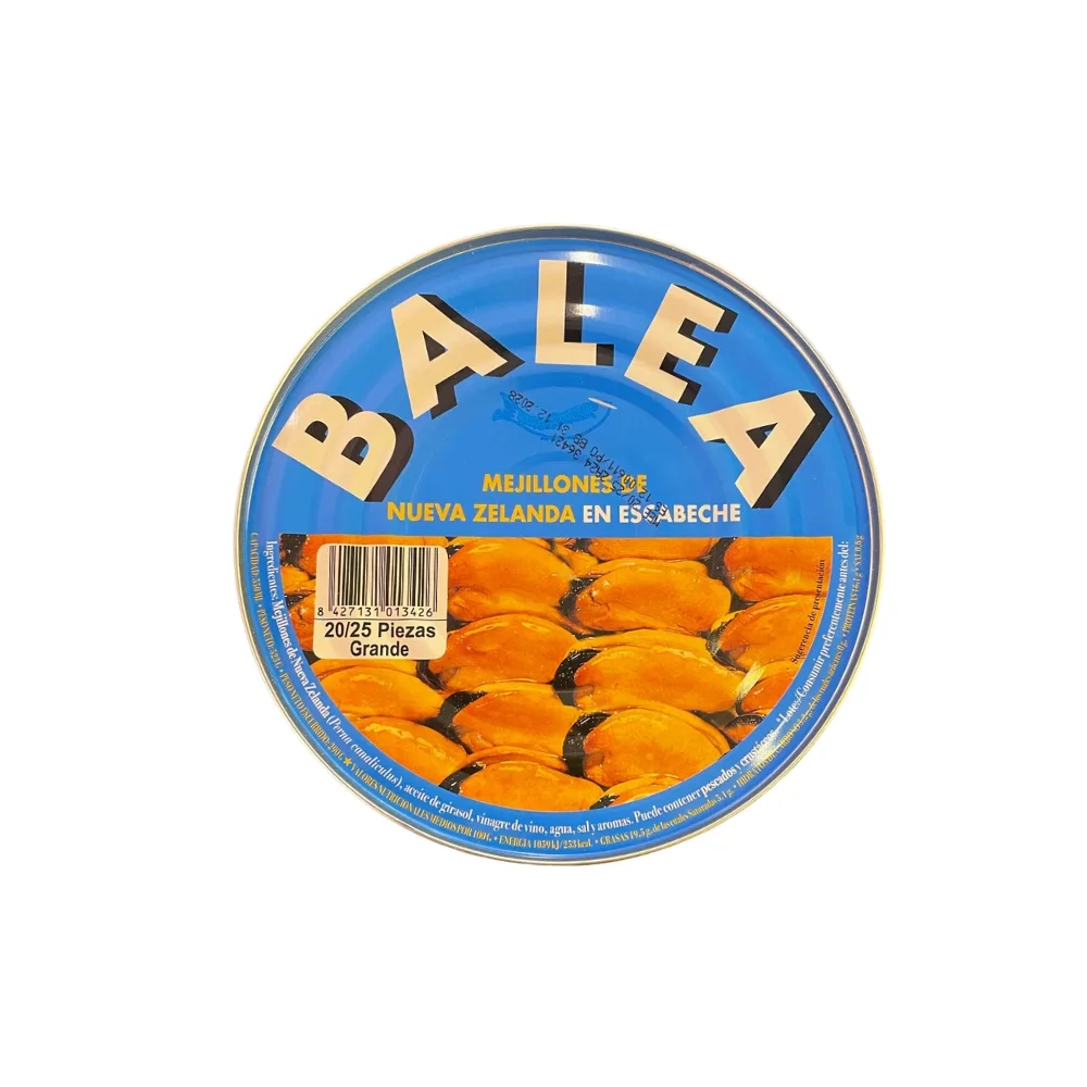 Lata de Mejillones Balea 15/20 Unidades