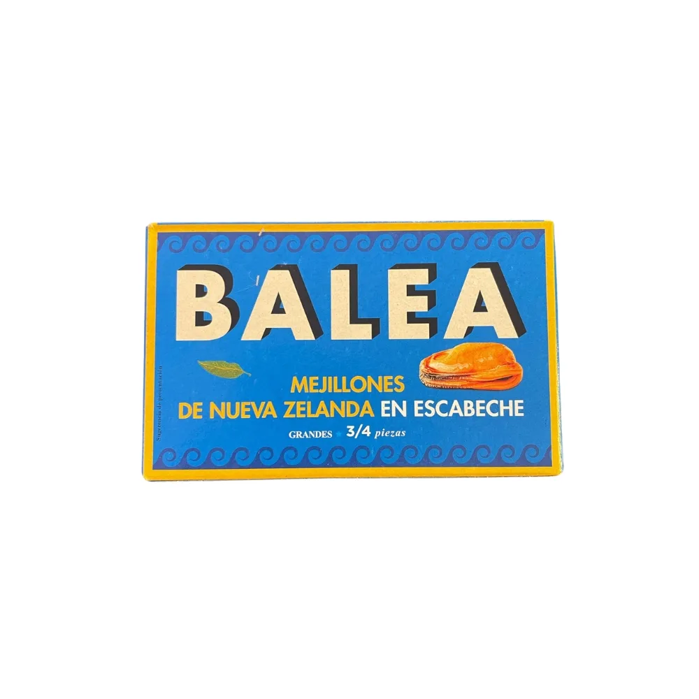 Lata de Mejillones Balea 3/4 Unidades