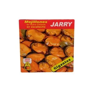 Mejillones en Escabeche Jarry Gigantes 12/15