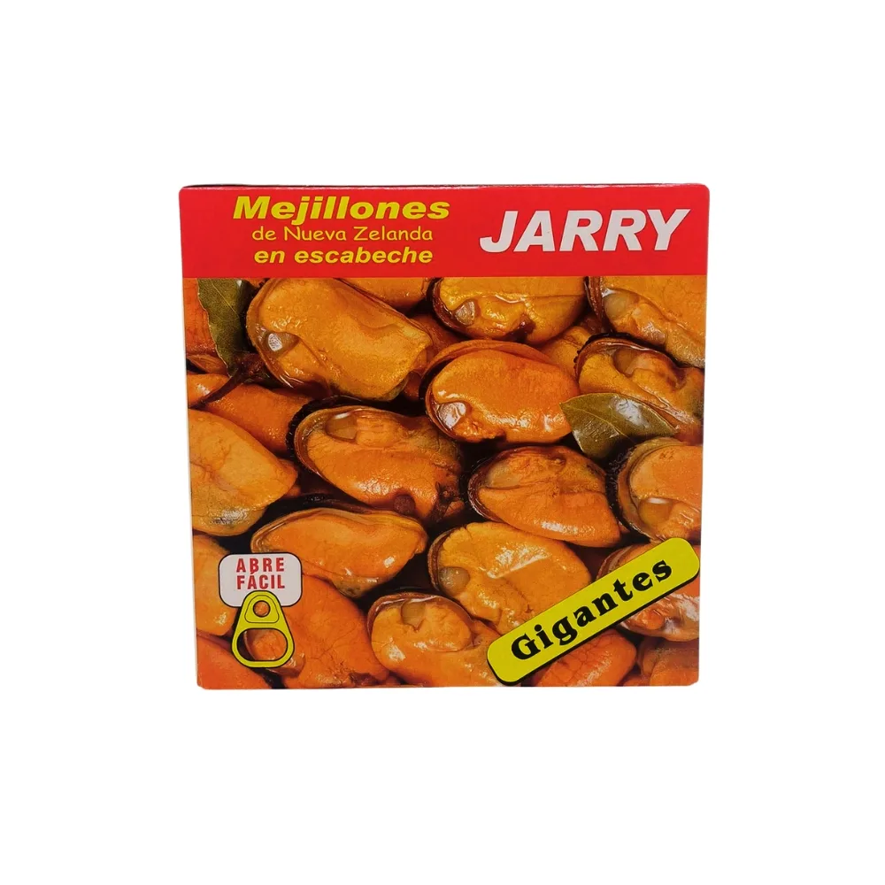 Mejillones en Escabeche Jarry Gigantes 12/15