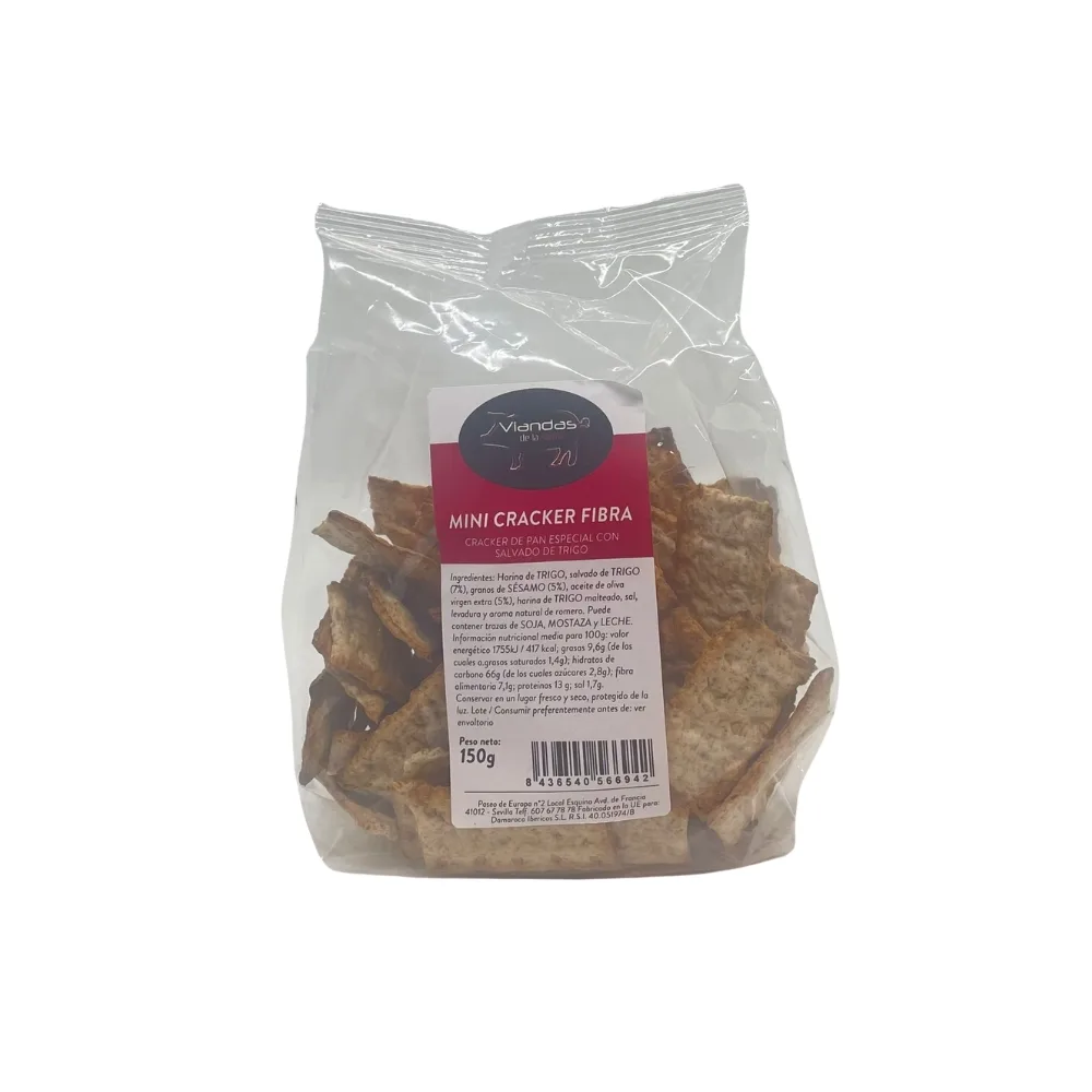 Mini Cracker Fibra Viandas de la Sierra 150gr