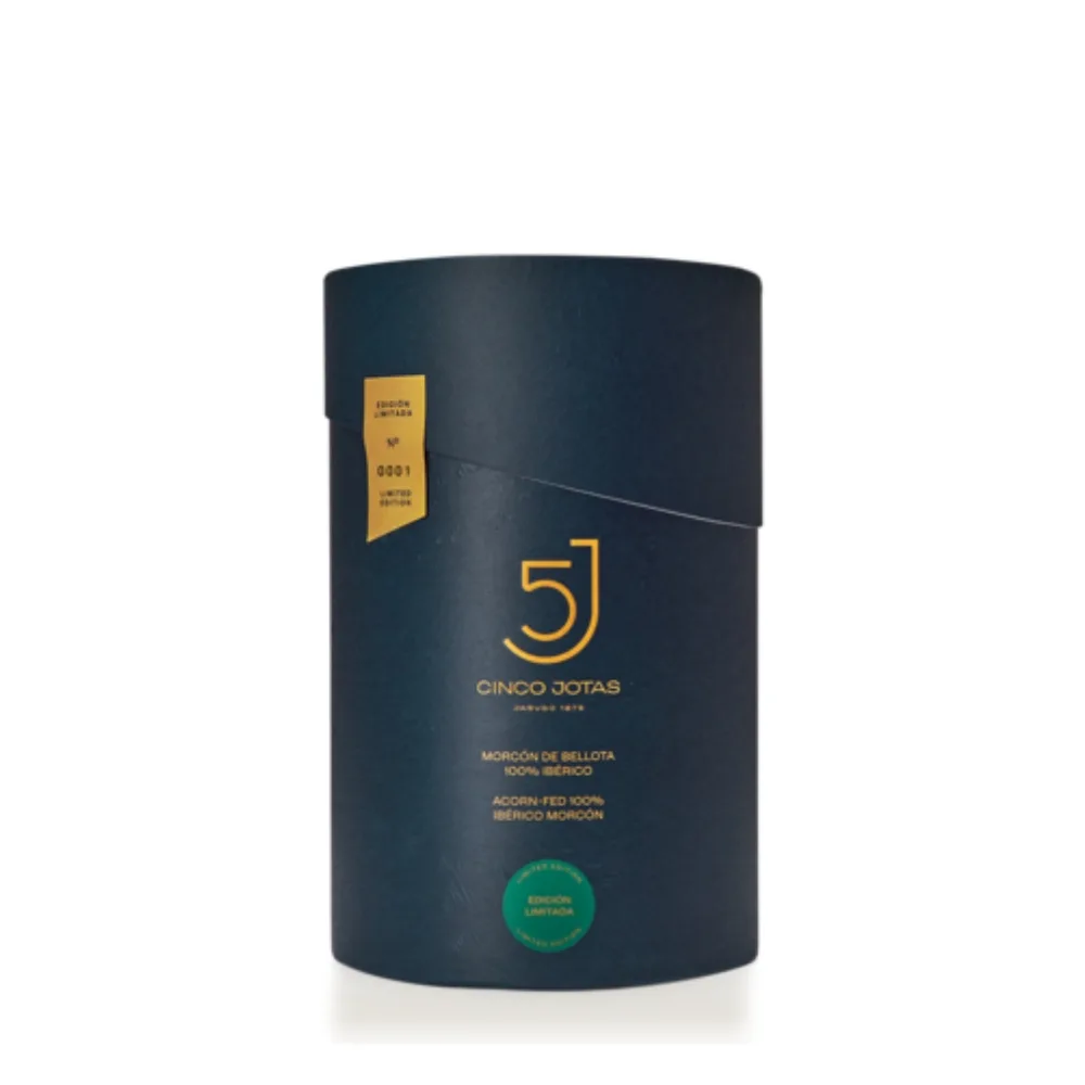 MORCON 100% IBÉRICA DE BELLOTA CINCO JOTAS EN CANISTER