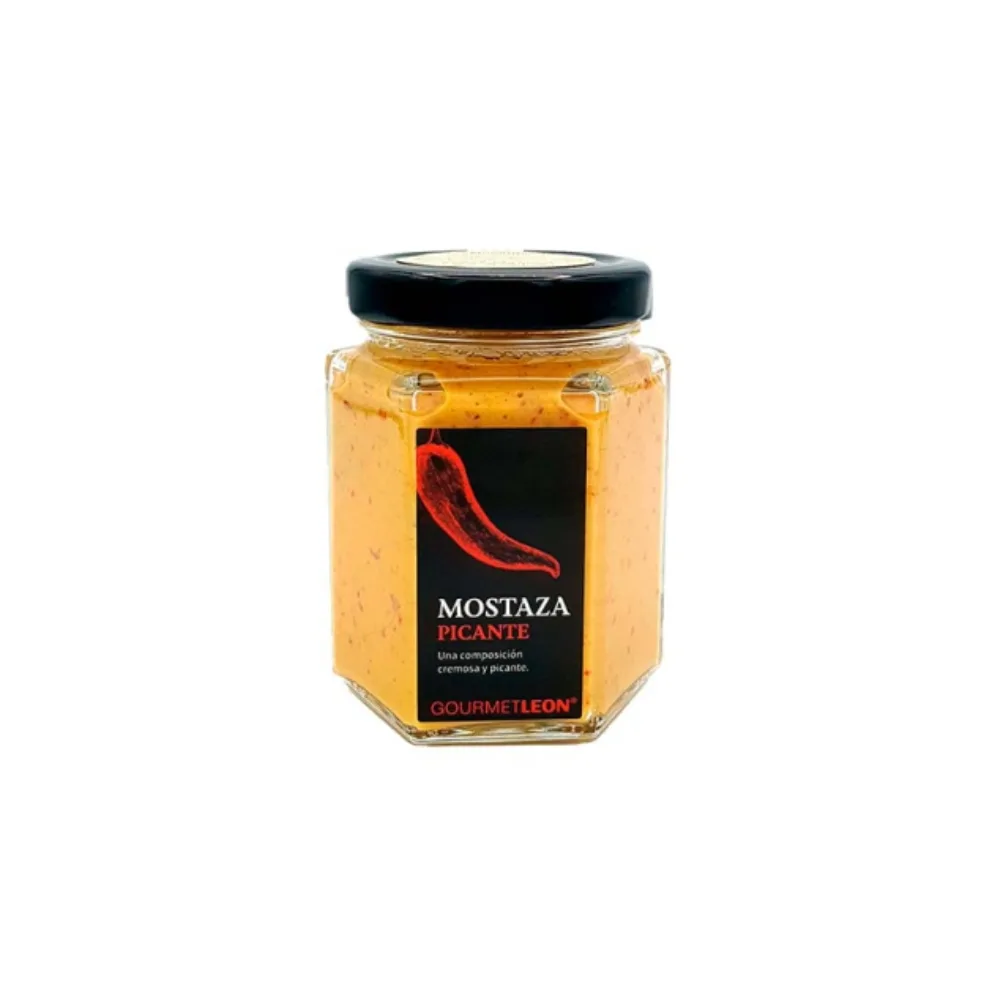Mostaza Picante Gourmet Leon 160ml