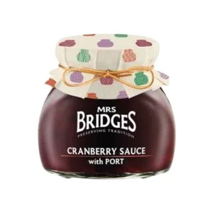 Mermelada Mrs Bridges Cranberry Sauce with Port 340gr