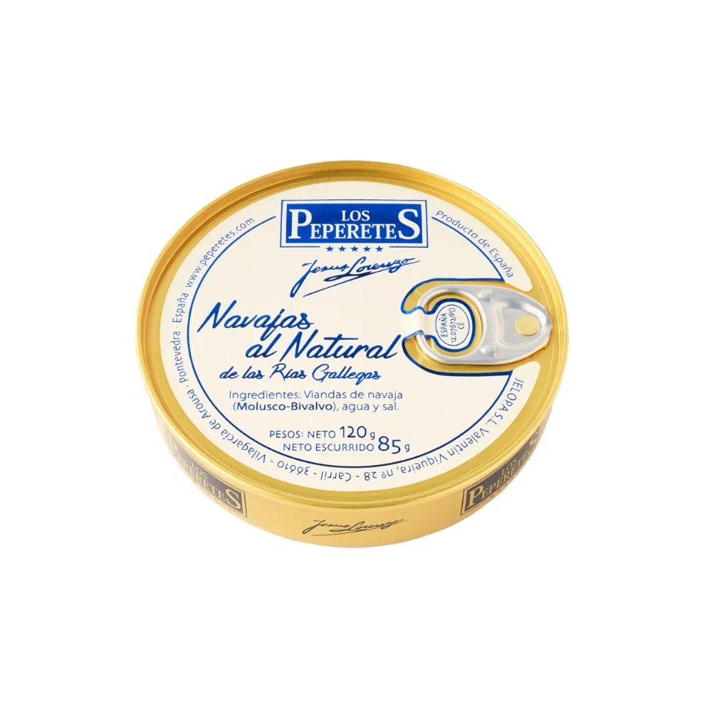 Navajas al Natural Los Peperetes 120gr