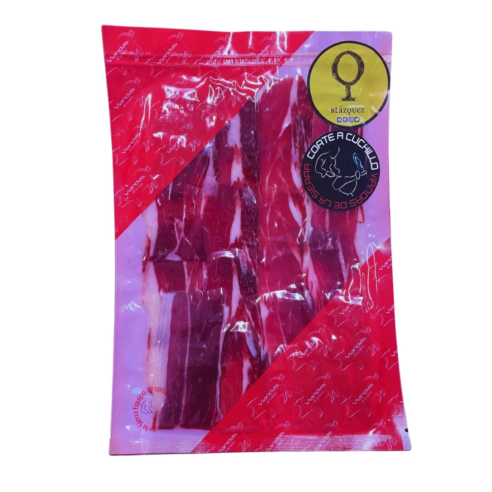 PALETA 50% IBÉRICA DE BELLOTA 100GR CORTE A CUCHILLO