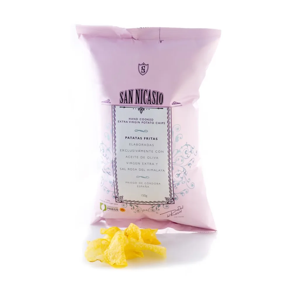 Patatas Fritas con Sal Rosa San Nicasio 150gr