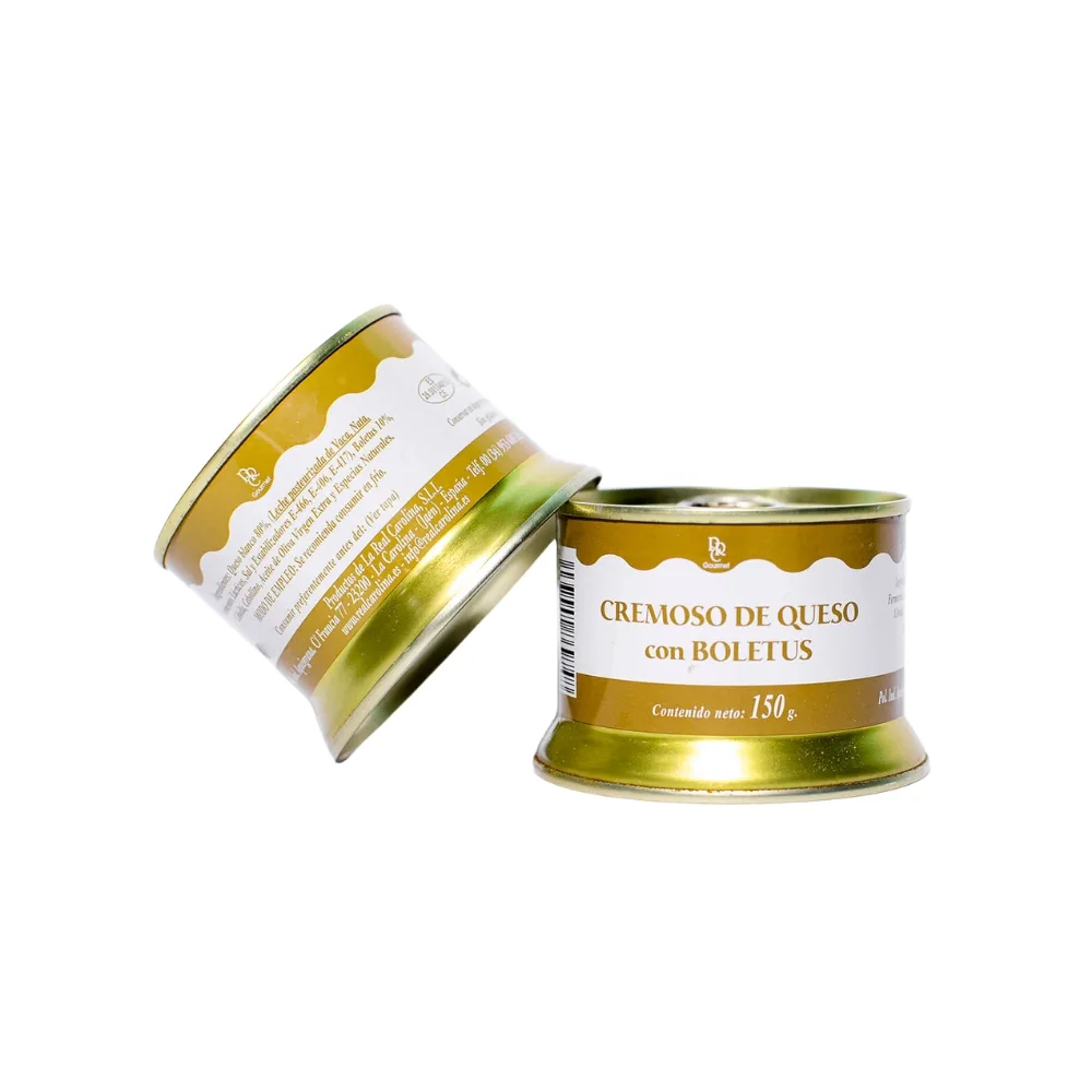Paté Cremoso de Queso con Boletus Real Carolina 150gr