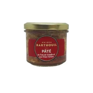 Paté de Hígado de Aves a las Finas Hierbas Barthouil 100gr