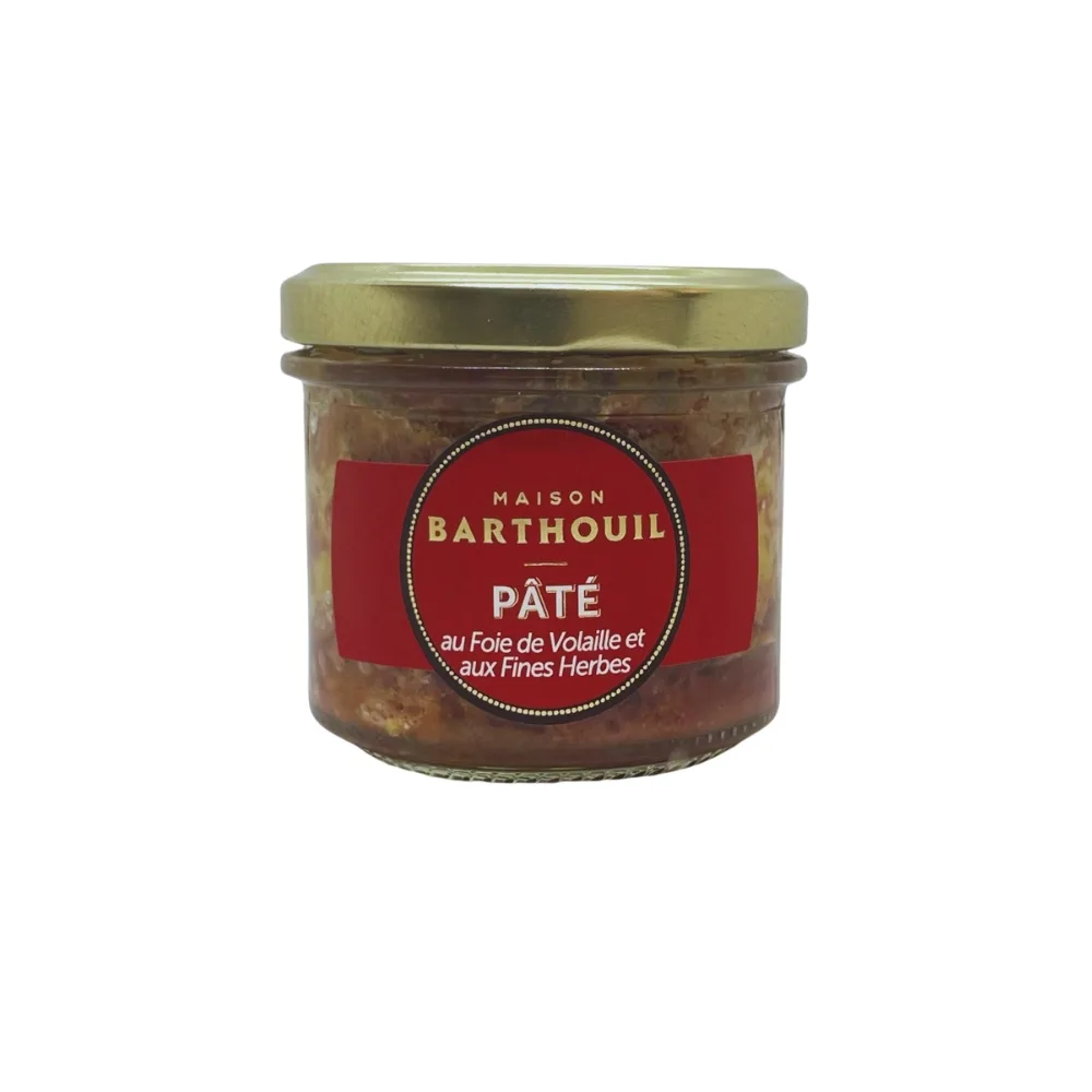 Paté de Hígado de Aves a las Finas Hierbas Barthouil 100gr