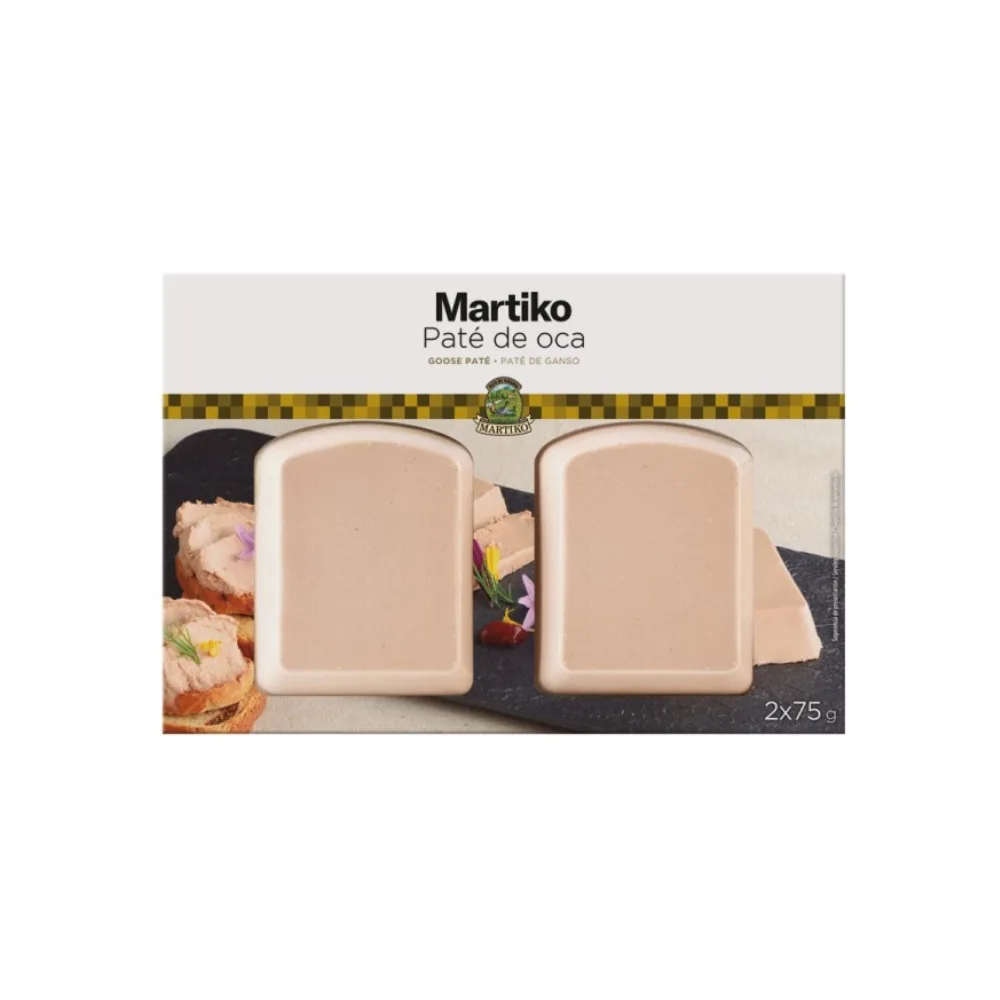 Pate de Oca Superior Martiko 2x75gr
