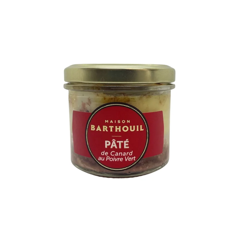 Paté de Pato a la Pimienta Verde Barthouil 100gr