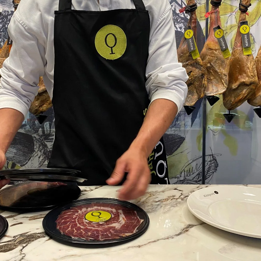 Plato de Jamón 50% Ibérico de Cebo Blázquez 80 gr - Imagen 3