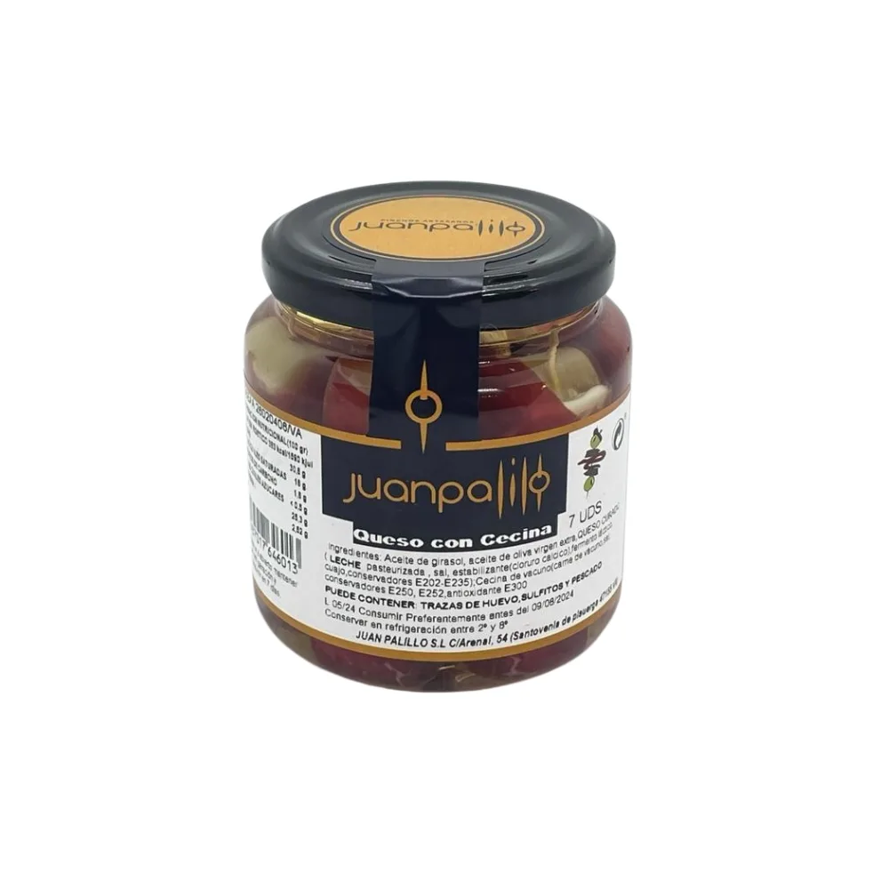 Queso con Cecina Juanpalillo 7uds