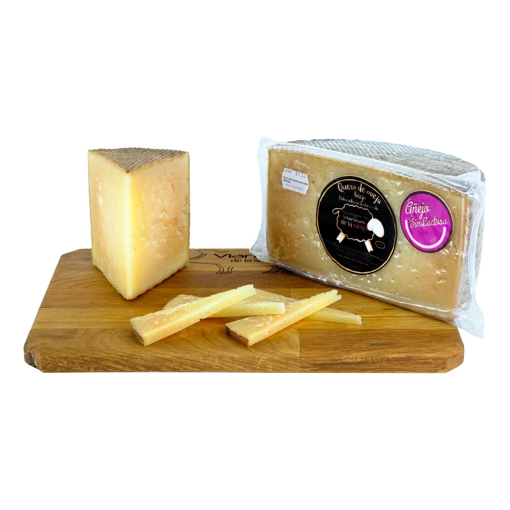 QUESO CURADO SIN LACTOSA LA OVEJITA DE VIANDAS DE LA SIERRA