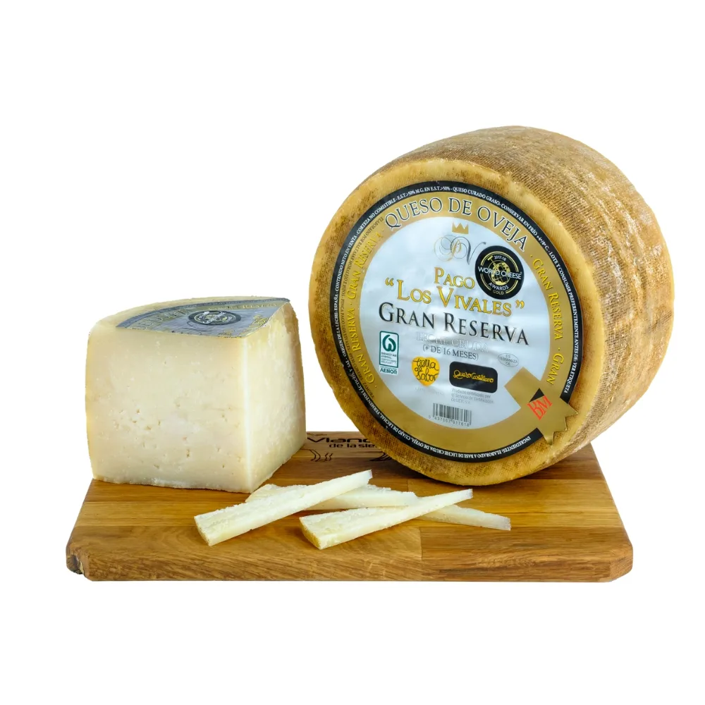 QUESO OVEJA PAGO DE LOS VIVALES GRAN RESERVA (GRIS)