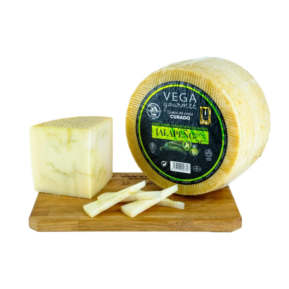 QUESO DE OVEJA CON JALAPEÑOS VEGA GOURMET