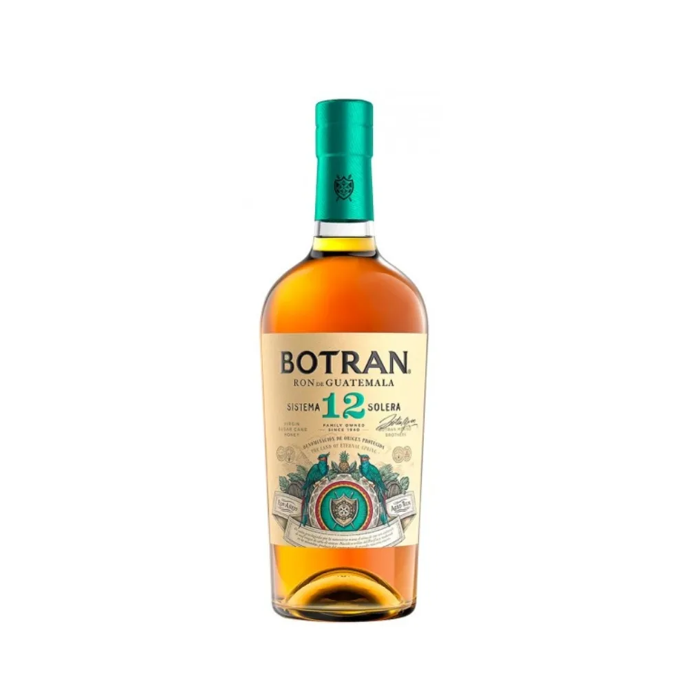 Ron 12 Años Botran Sistema Solera Guatemala 70cl