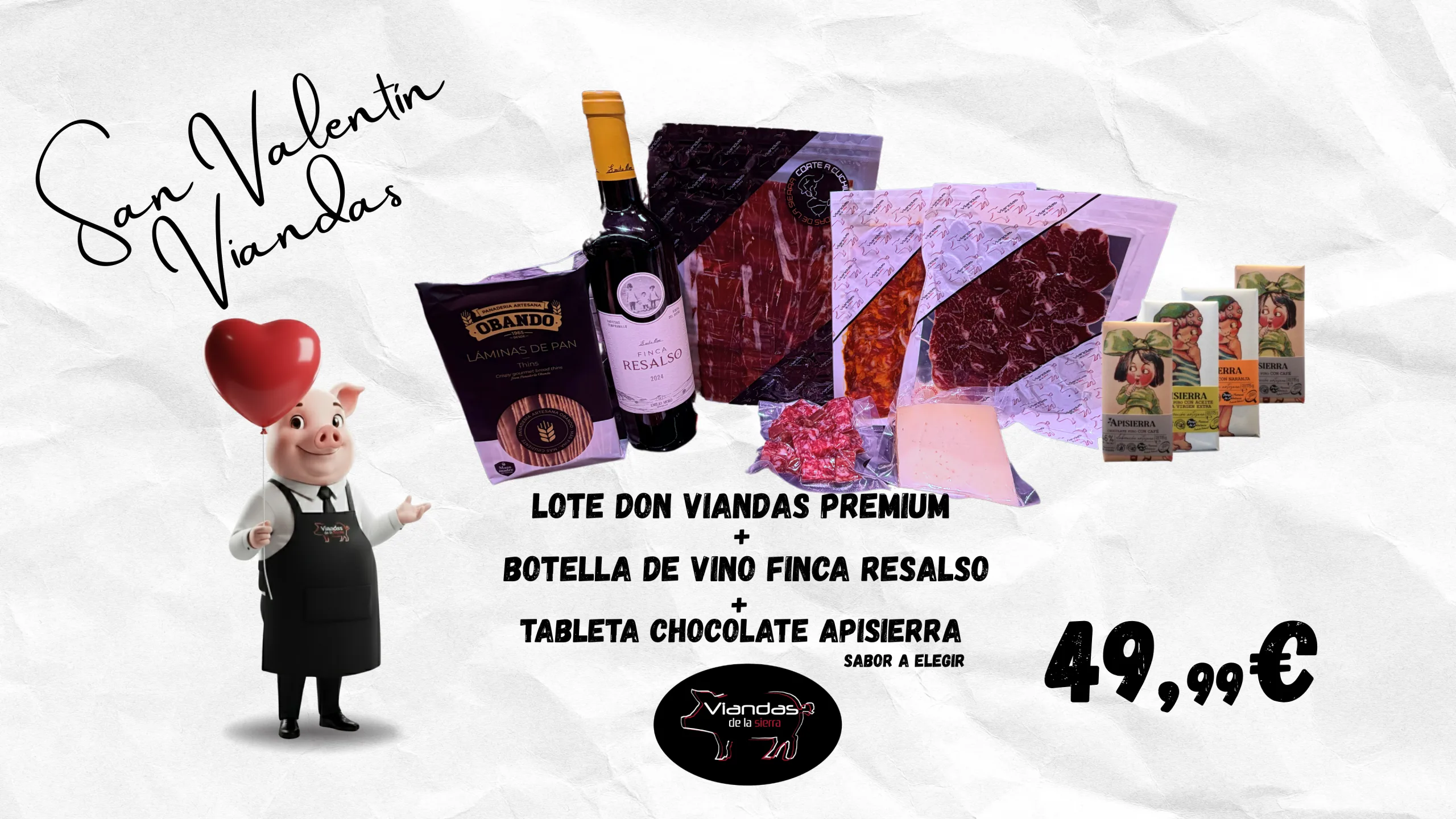 LOTE SAN VALENTIN DON VIANDAS