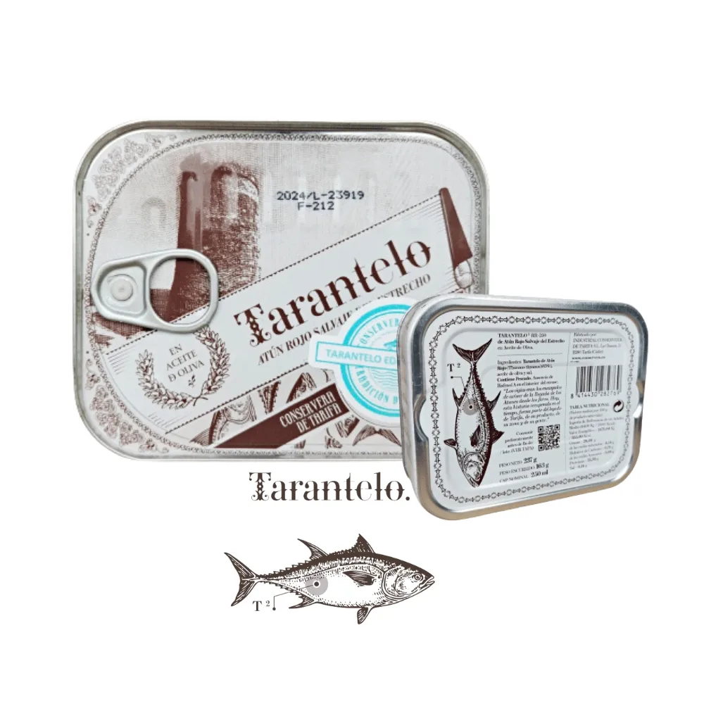 Tarantelo de Atún Rojo Salvaje del estrecho 250gr