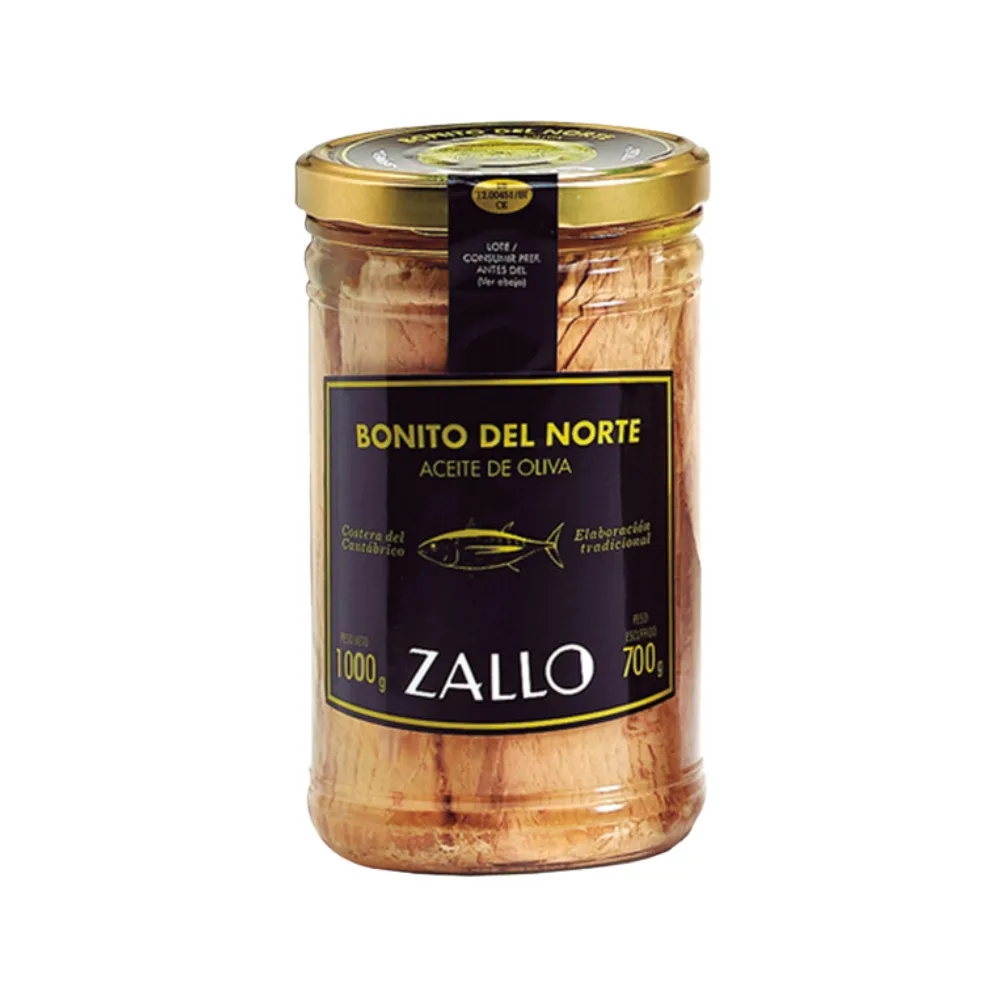 Tarro de Bonito del Norte en Aceite de Oliva Zallo 1kg