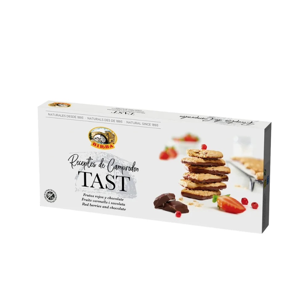 Tast de Frutos Rojos y Chocolate Birba 120gr